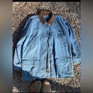 VTG 80’s Denim Corduroy Jacket
